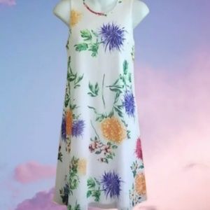 NEW CALVIN KLEIN Floral Pastel Dress Size 6